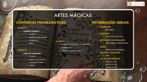 Programa - Artes Mágicas