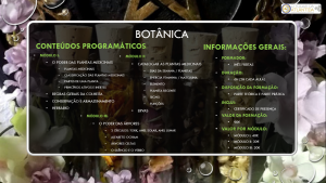Programa - Botânica